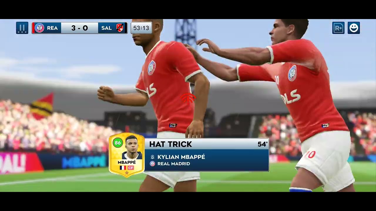 Real Madrid vs Sali fc (4-0) #gaming #dreamleaguesoccer #liveplay 