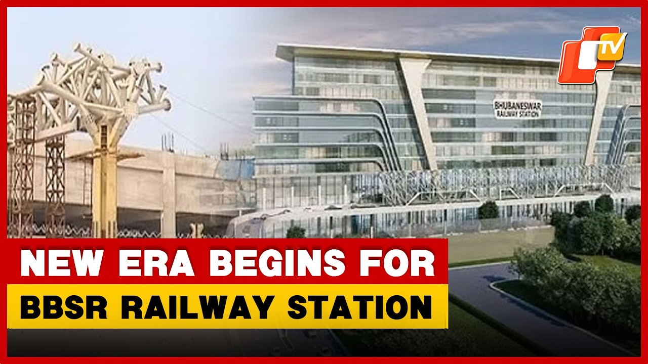 Bhubaneswar Railway Station Revamp: A Modern Hub For Growing Passenger Traffic | OTV