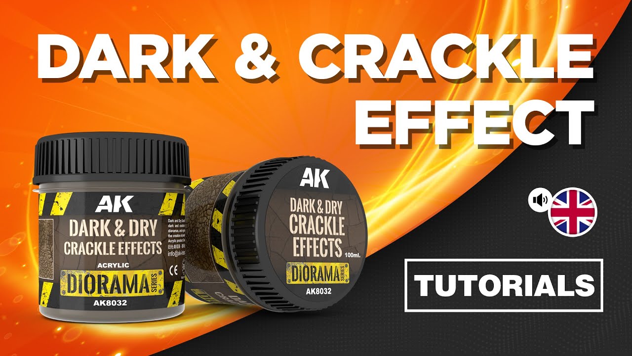 TUTORIAL | DARK & CRACKLE EFFECT AK8032