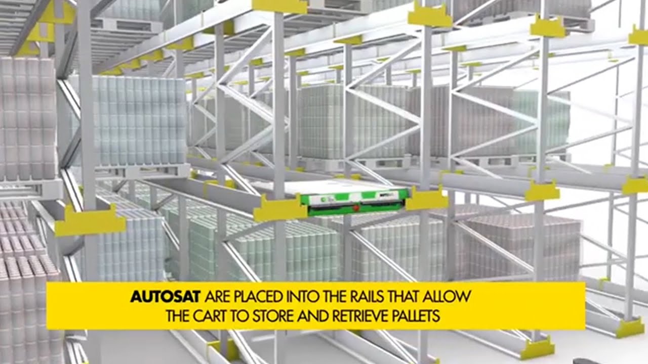 AUTOSAT® Pallet Shuttle | Top Rated Pallet Shuttle | Automated Guided Vehicle | Clearpack