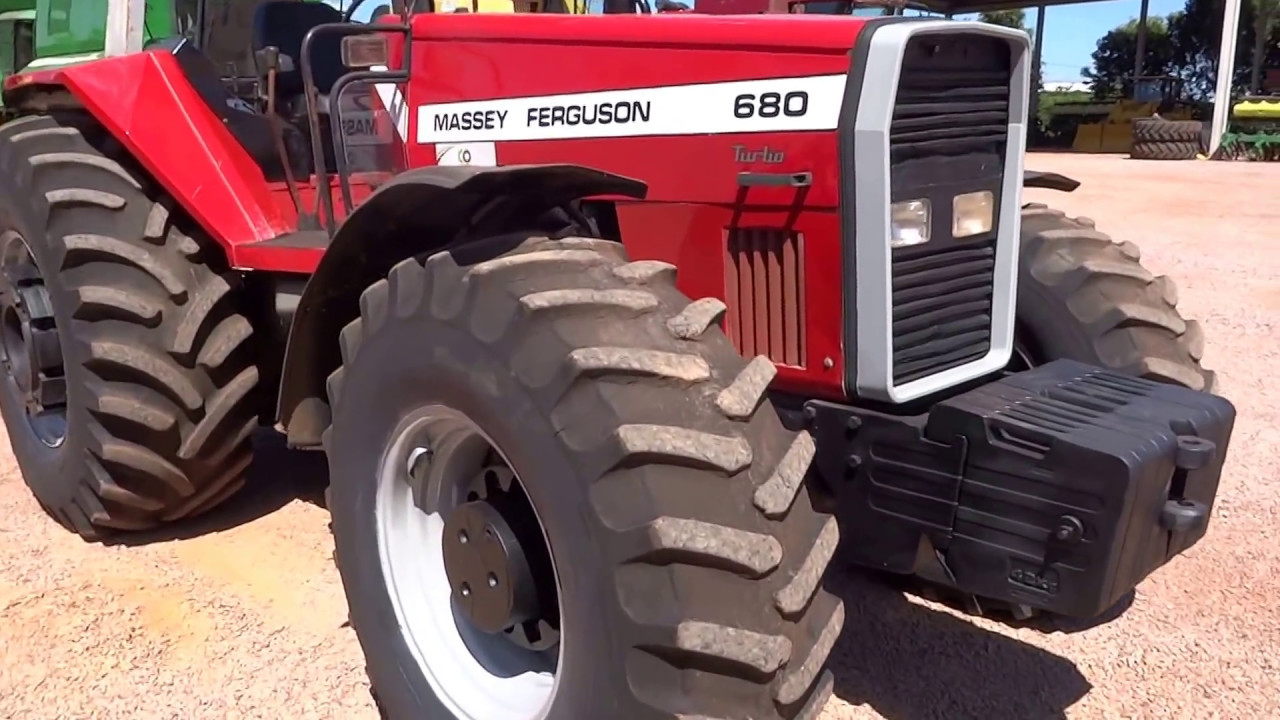 VENDIDO - TRATOR MF 680