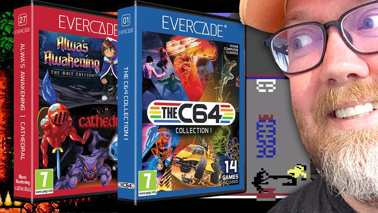 Коллекция C64 + «Пробуждение Альвы» и «Собор» теперь на Evercade