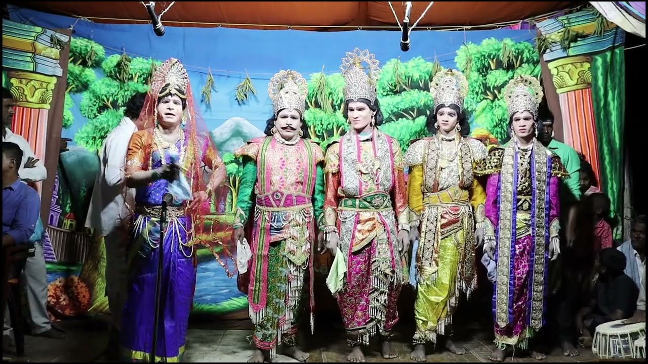 Sri Sri Mallikarjuna Swamy veedi natakam (village)jangamaipally(man)nawabupet (m.b.n.r) 3 va roju