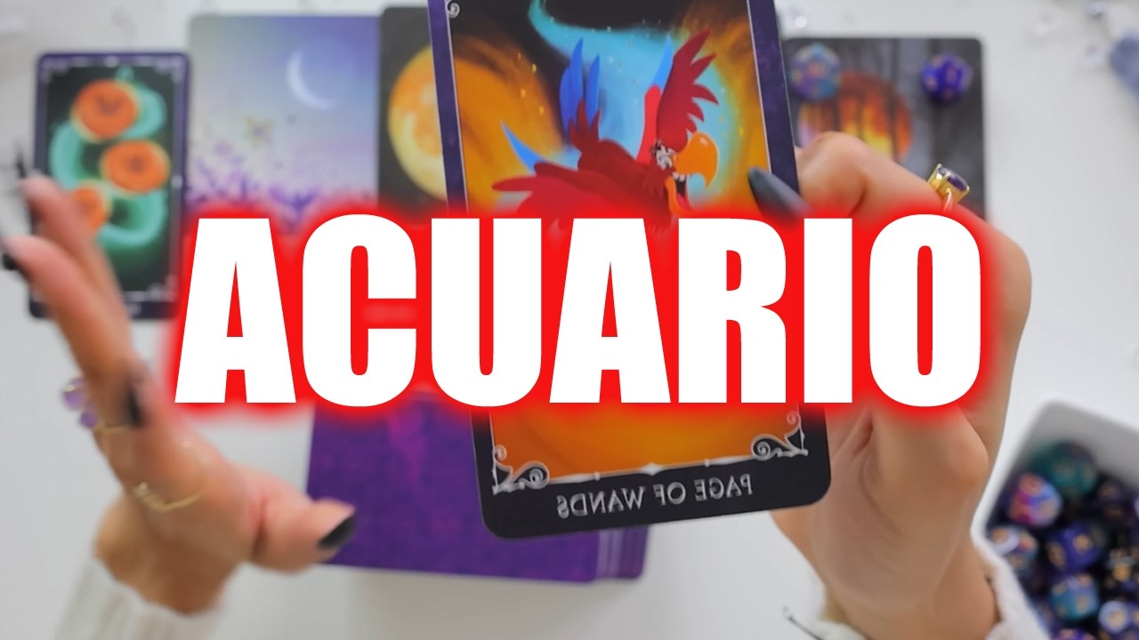 ACUARIO 🚨 ¡ESTE JUEVES 26 RECIBES EL NOTICIÓN DE TU VIDA! 😱💰 NADIE ESTÁ PREPARADO PARA ESTO ✨