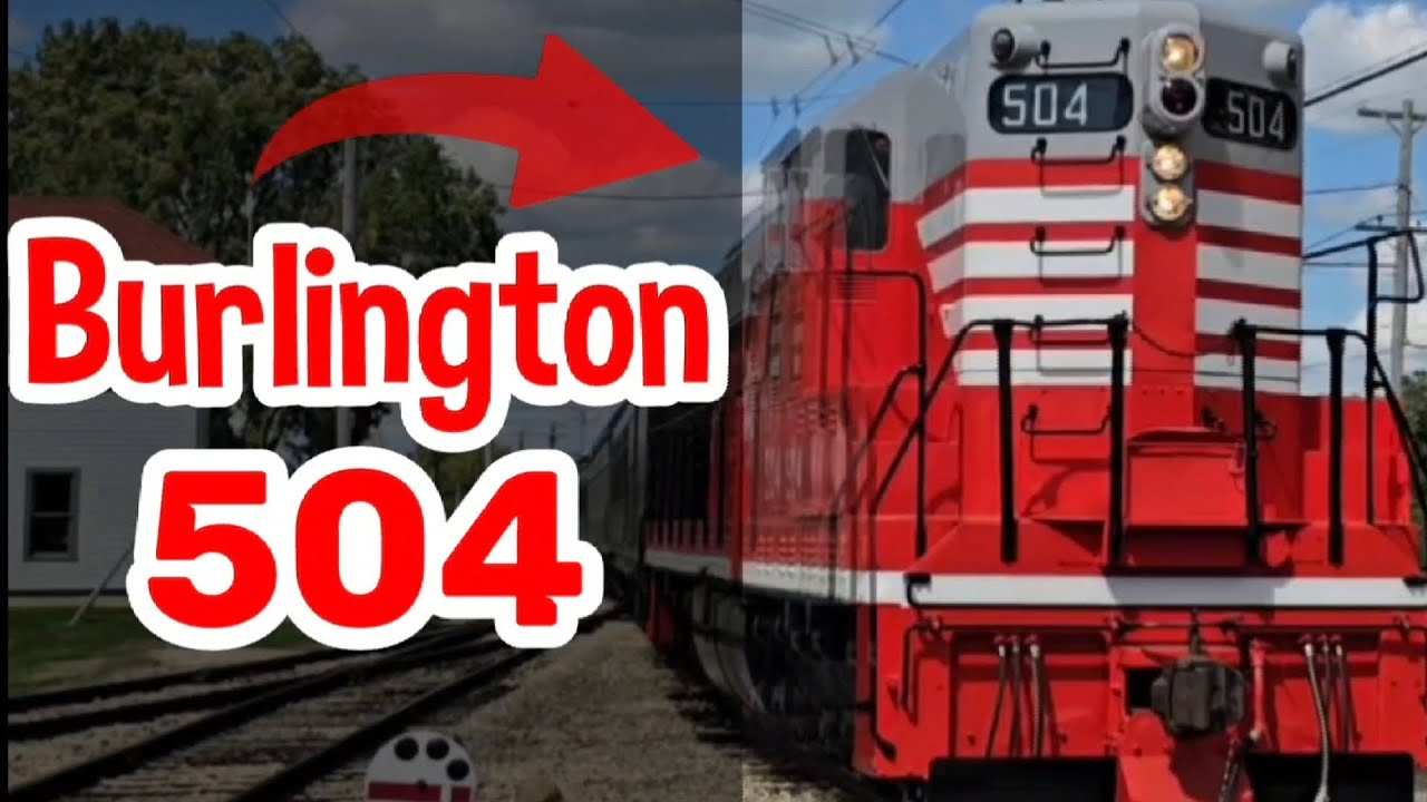 The Burlington 504 Coach Train at the Illinois Railway Museum!!