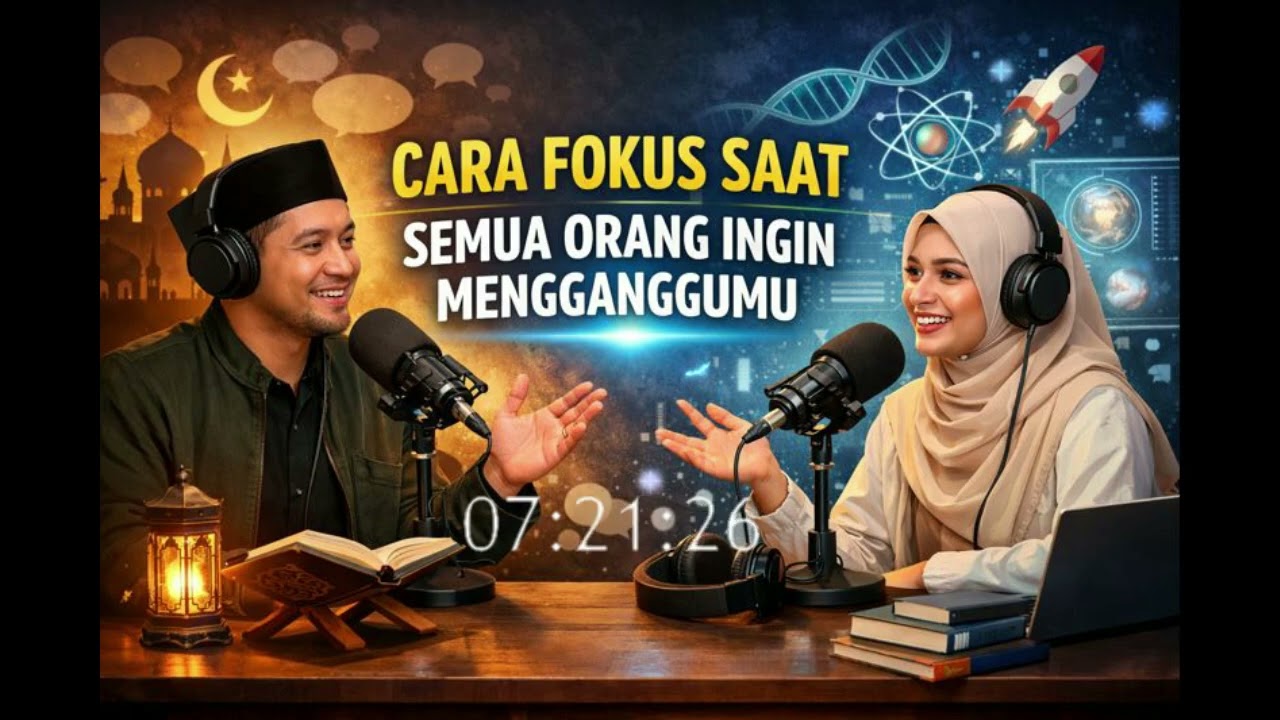 CARA FOKUS SAAT SEMUA ORANG INGIN MENGGANGGUMU