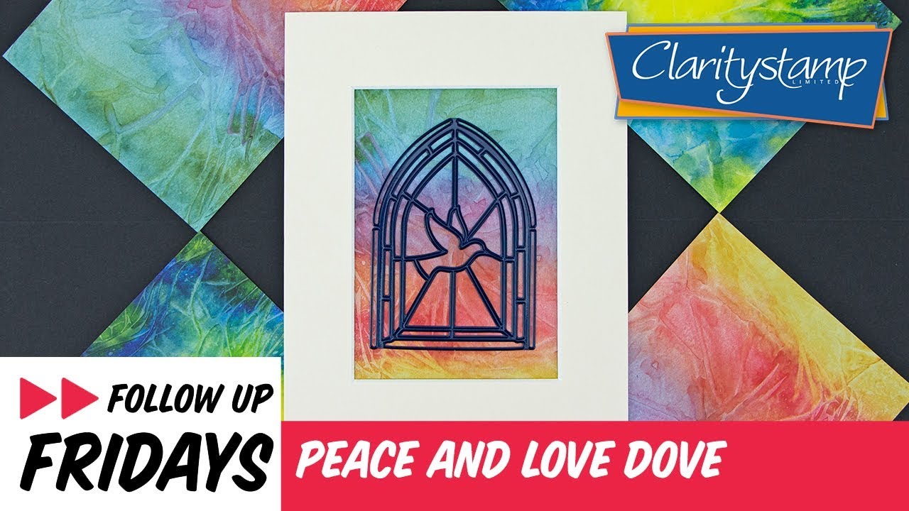 Fresh Cut Dies How To - Peace and Love Dove