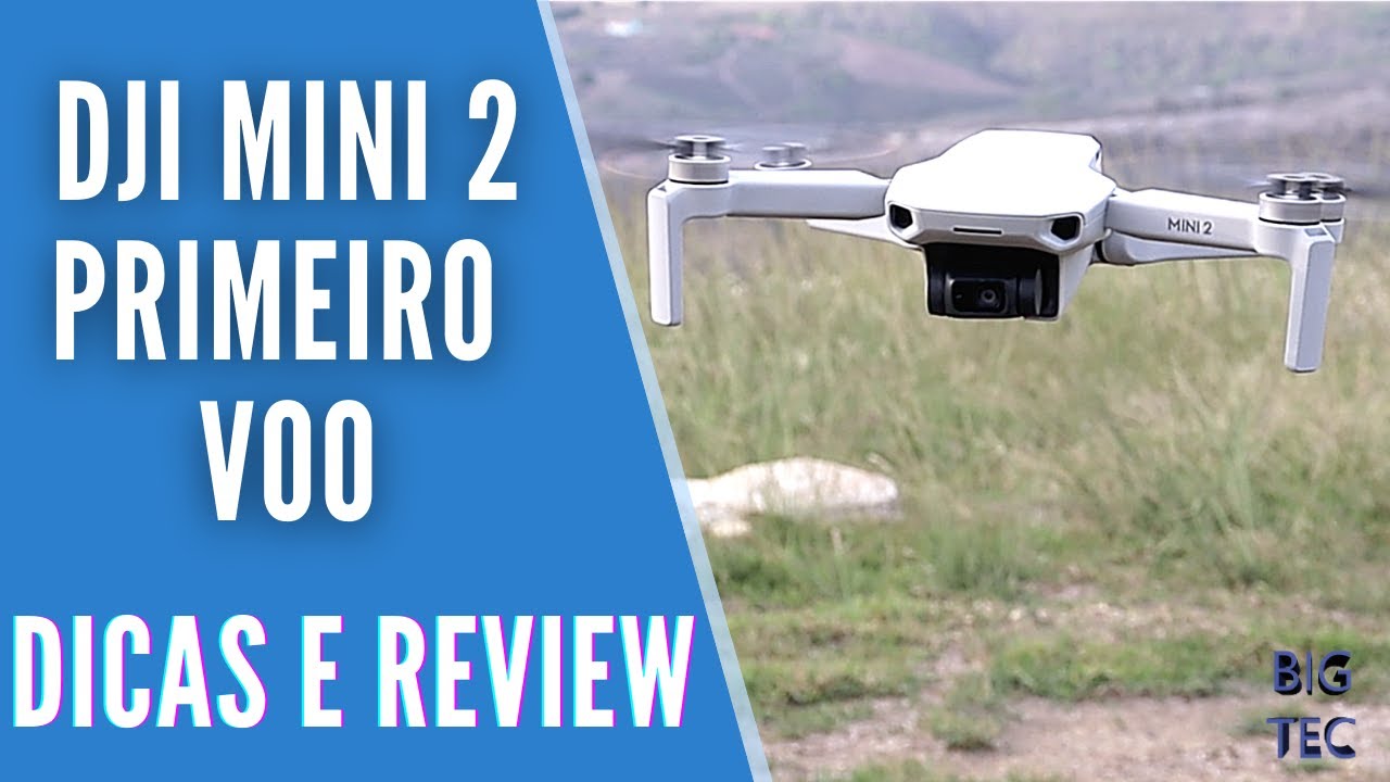 DJI MINI 2 Primeiro Voo - Tutorial | Review - É bom mesmo? PT