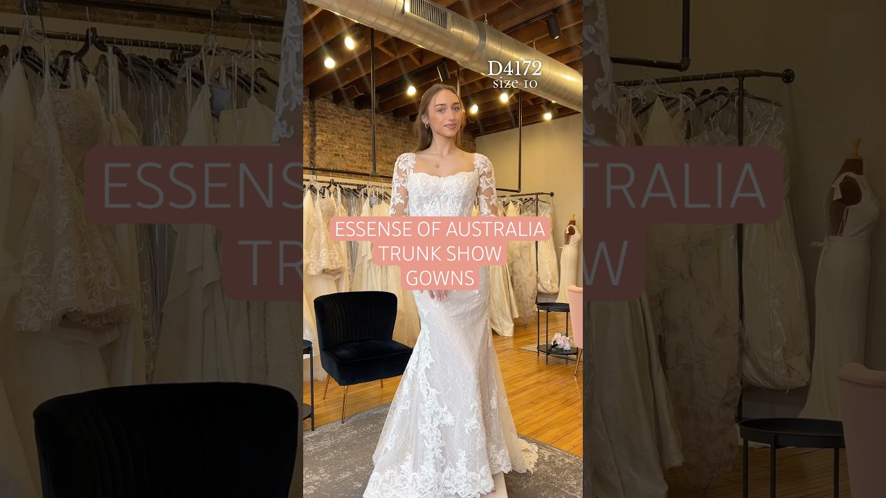 Essense of Australia trunk show gowns ❤️ #shorts #bonbonbelle #sayyestothedress #2026bride #wedding