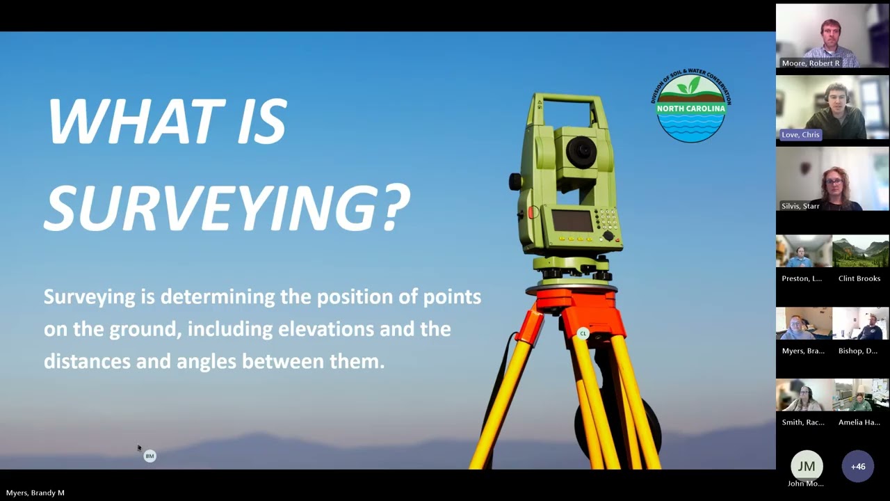 Basics of Surveying Virtual Training- March 2, 2026