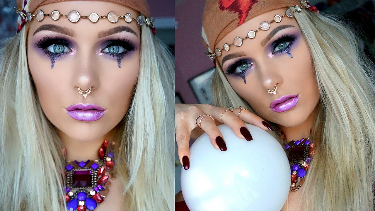 Glam Fortune Teller | Halloween Makeup Tutorial 2016