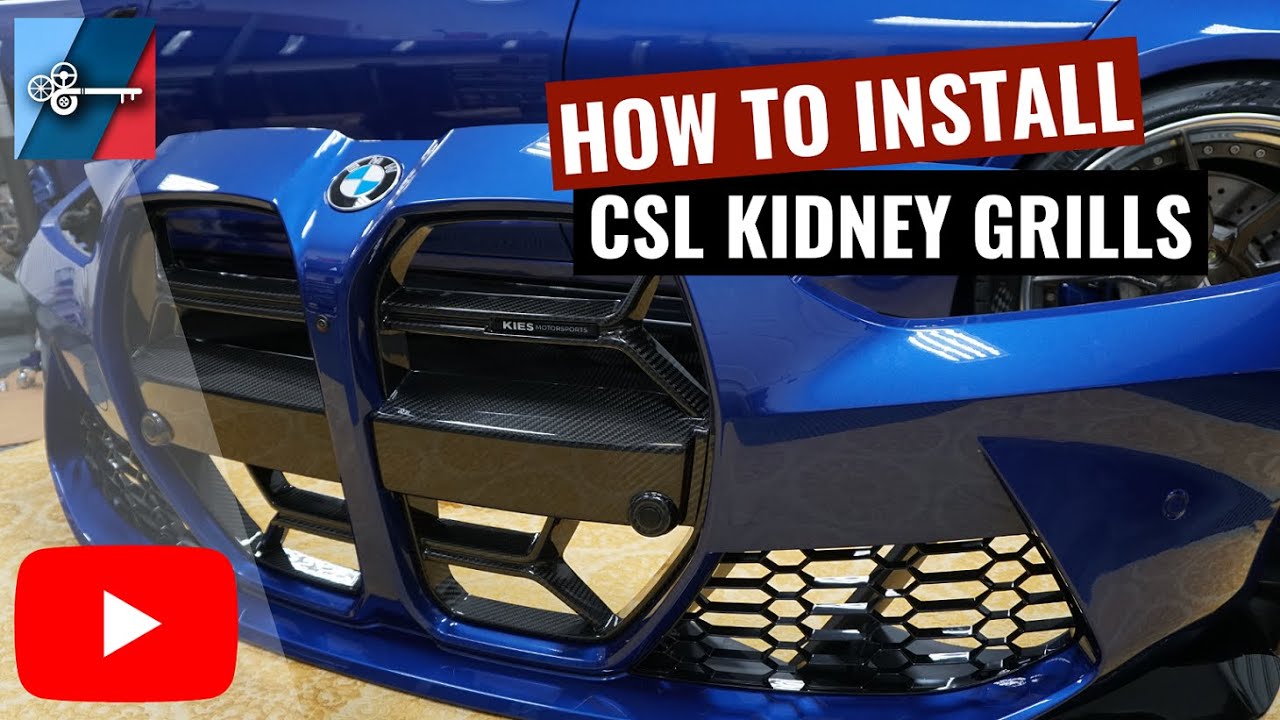 How To Install CSL Kidney Grills | BMW G80 M3