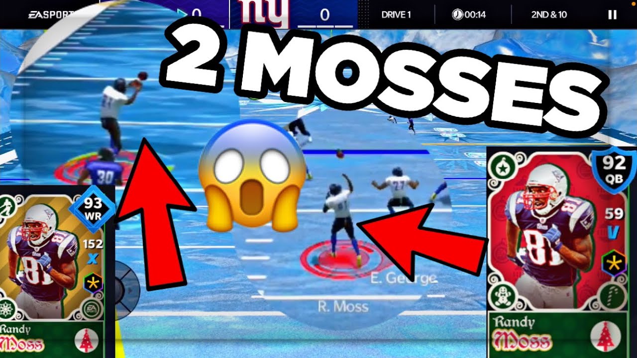 92 OOP RANDY MOSS IS THE FASTEST QB IN THE GAME!!!!! Madden Mobile 21 Gameplay