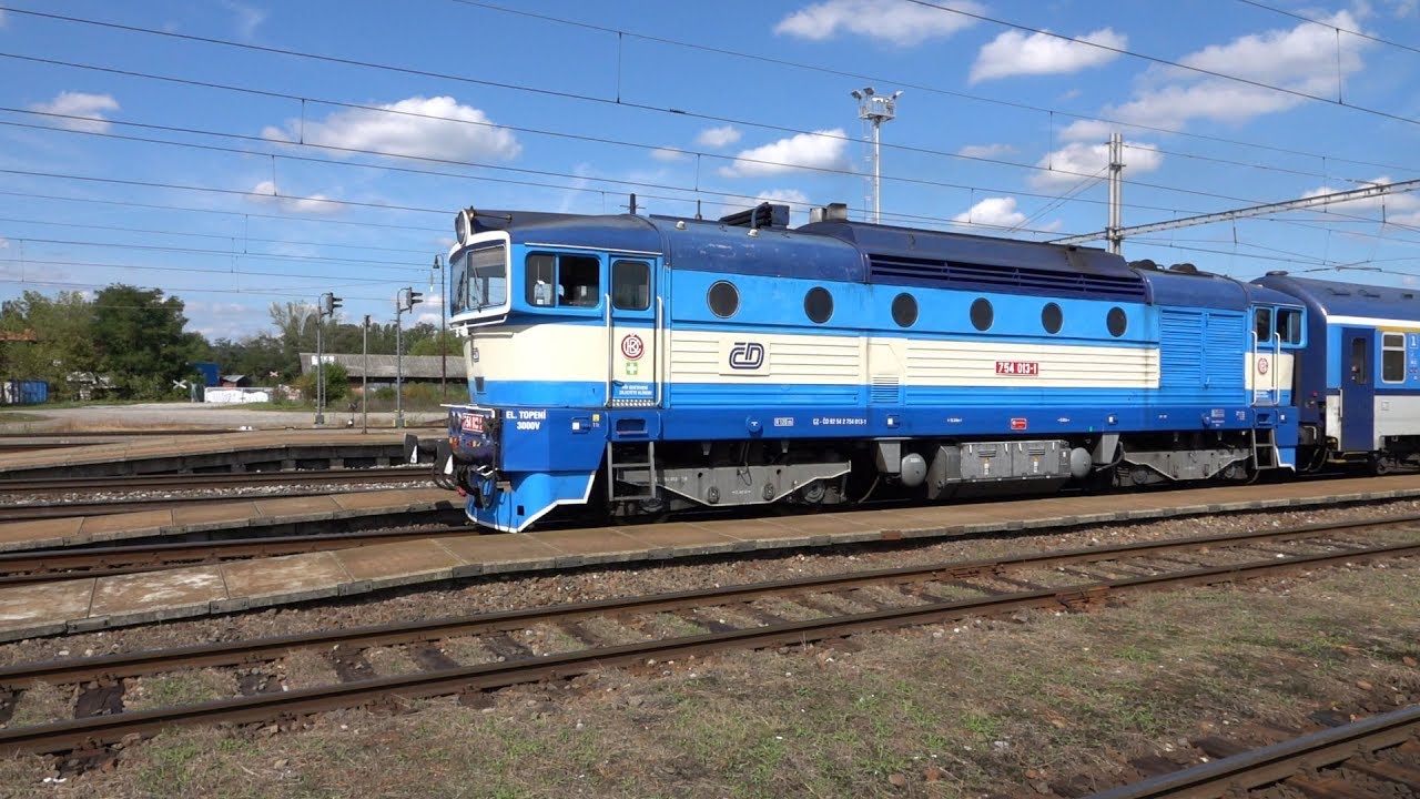 Vlaky Staré Město u Uherského Hradiště 11.9.2019