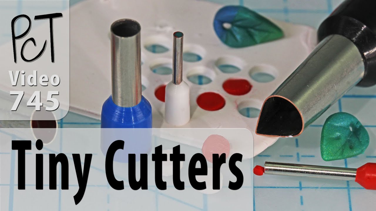Teeny Tiny Polymer Clay Cutters by Little Funky Tools