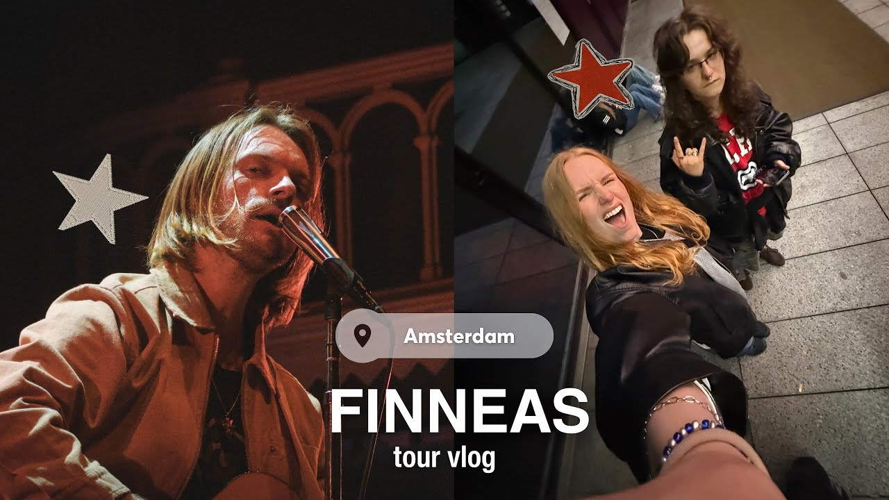 FINNEAS IN AMSTERDAM 📍 Concert Vlog