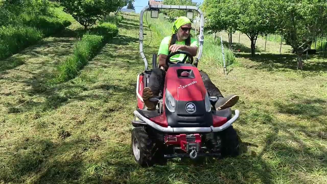 Spring Mowing & Mulching with Seco Goliath 4x4 (Proljetno košenje i malčiranje sa Seco Goliath 4x4)