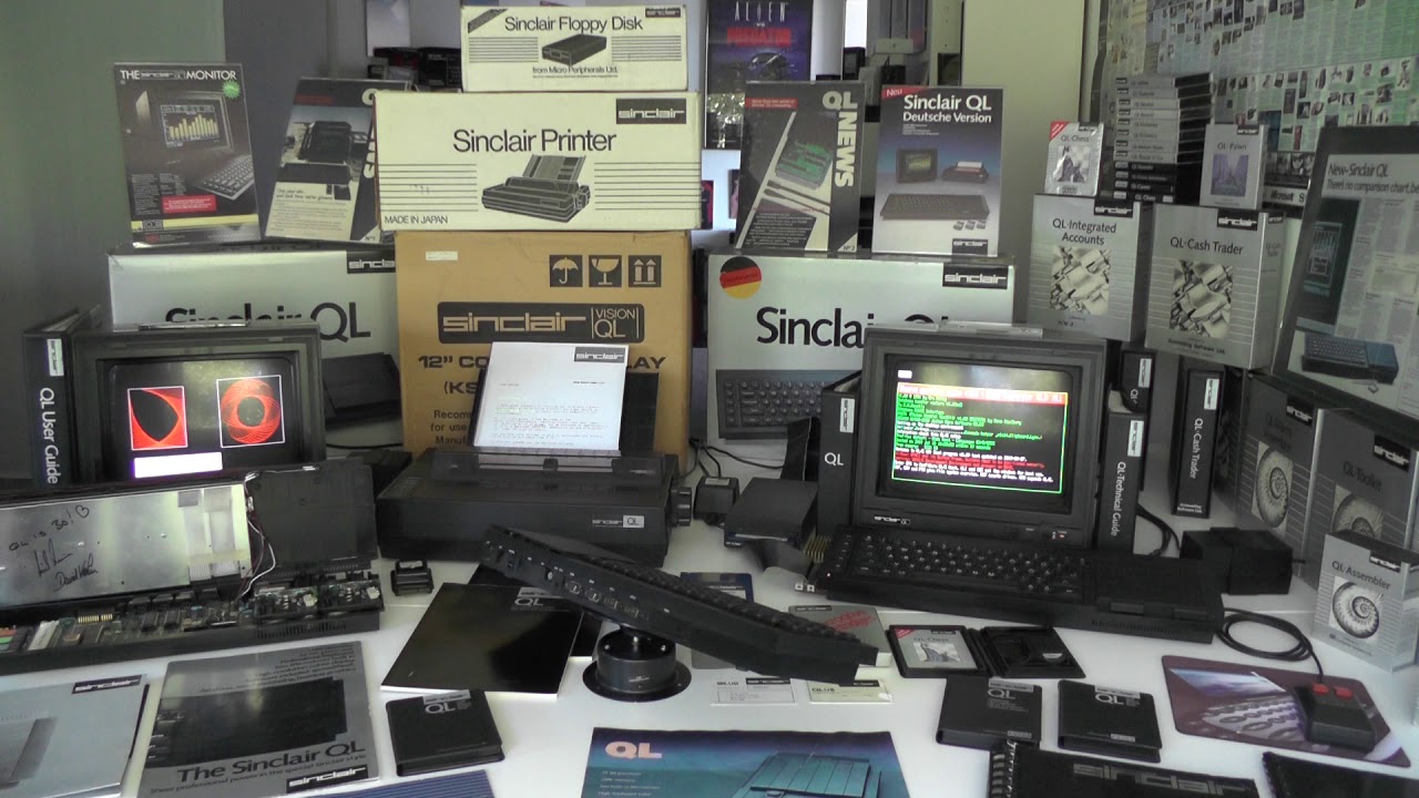 Sinclair QL is 35 special - NASA Apollo 11 50th anniversary July 16th