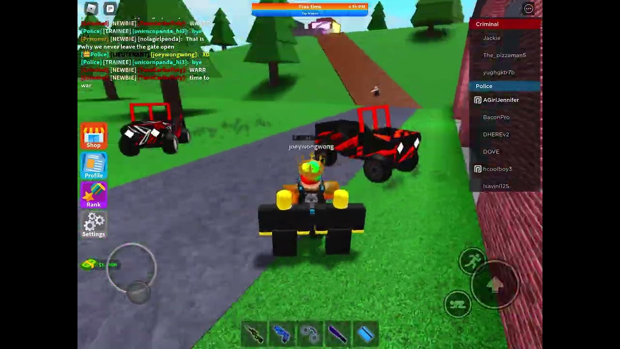(Roblox) Prison break gameplay #1