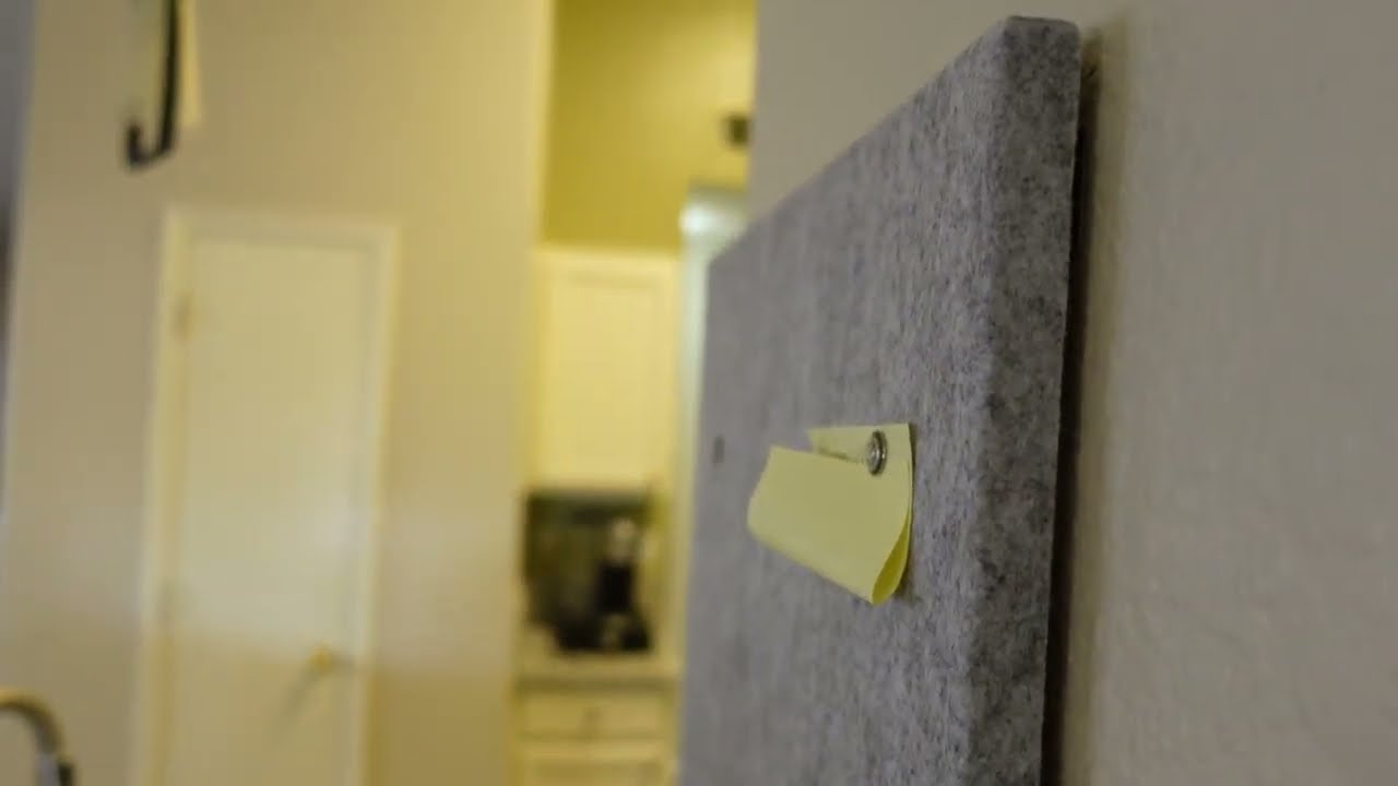 Yoillione Felt Pin Board for Bedrooms Office Home Review, Perfect to Improve Organization