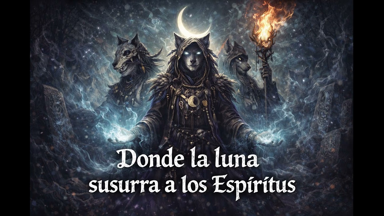 🌘🔮🐺 Donde la Luna Susurra a los Espíritus | NeuroRitmo