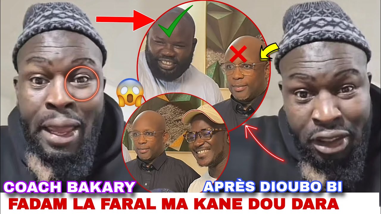 Réaction Coach Bakary Fadam moy dérange😱Ma kane amoul personnalité après dioubo‼️Modou mbaye..