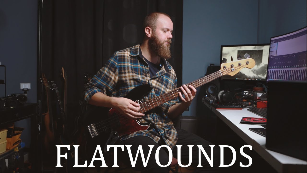 Flatwound Test (D'Addario Chrome Light Gauge Bass Strings)