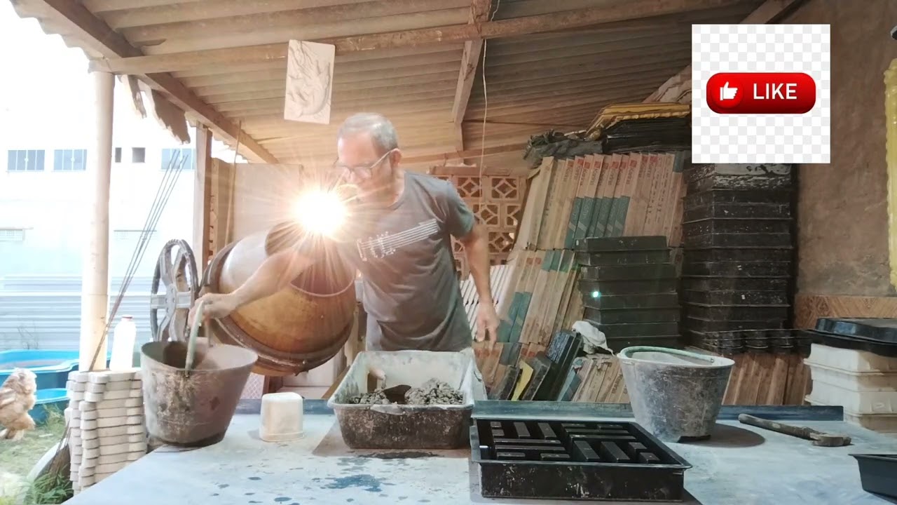 COMO FAZER COBOGÓ DE CIMENTO MODELO TACO CHINÊS COM O TRAÇO EXATO PARA PEÇA INDIVIDUAL...
