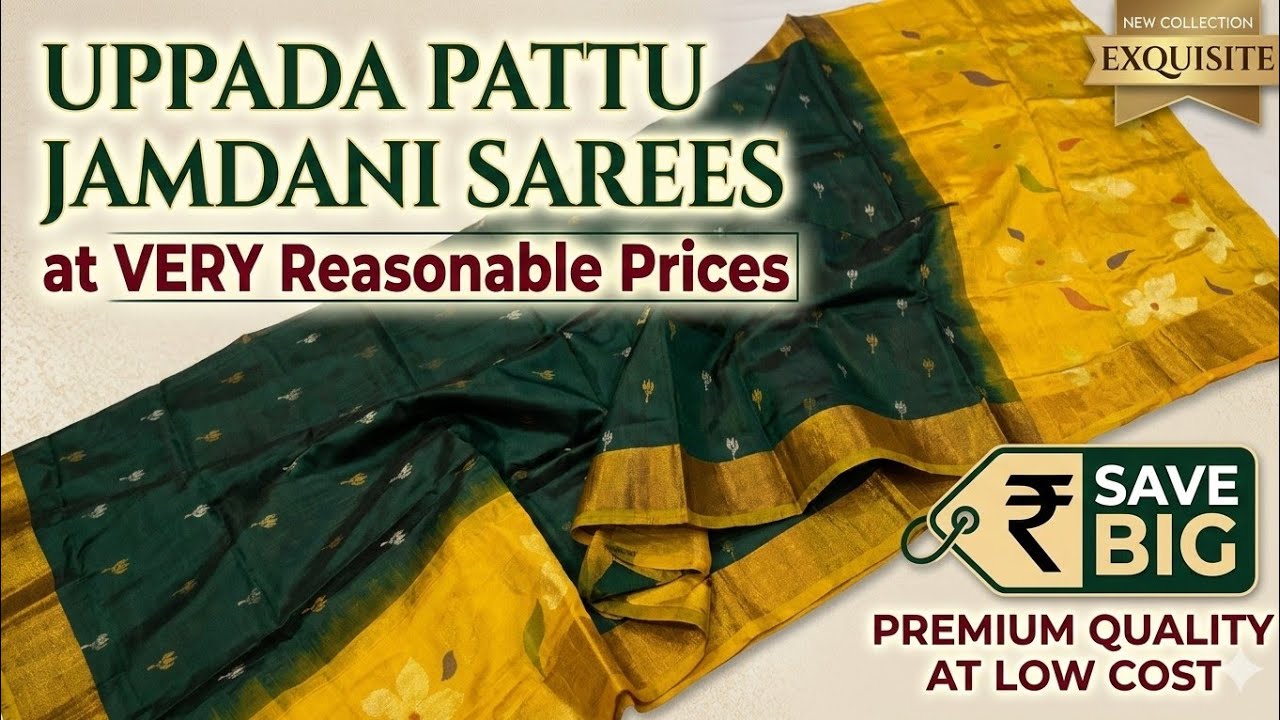 Uppada sarees