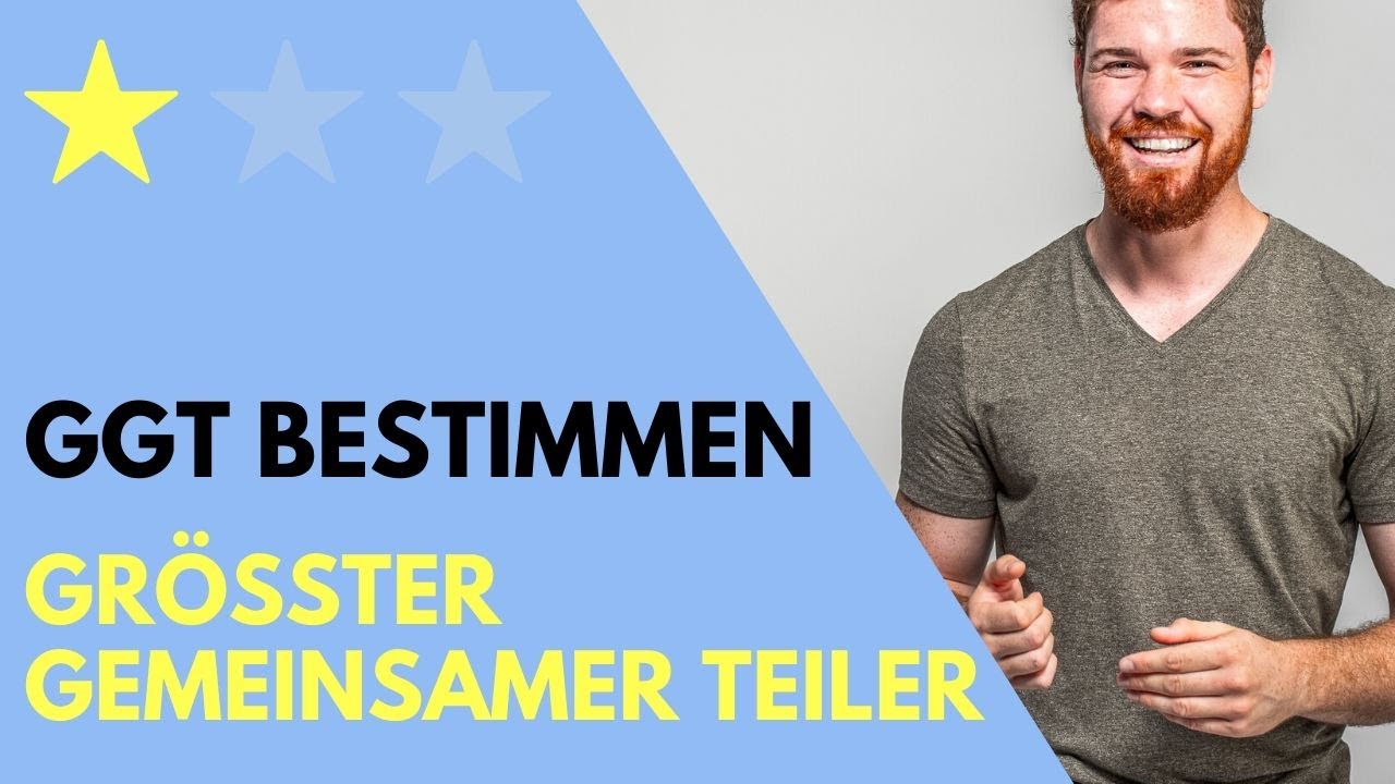 ggT bestimmen, größter gemeinsamer Teiler | Primfaktorzerlegung