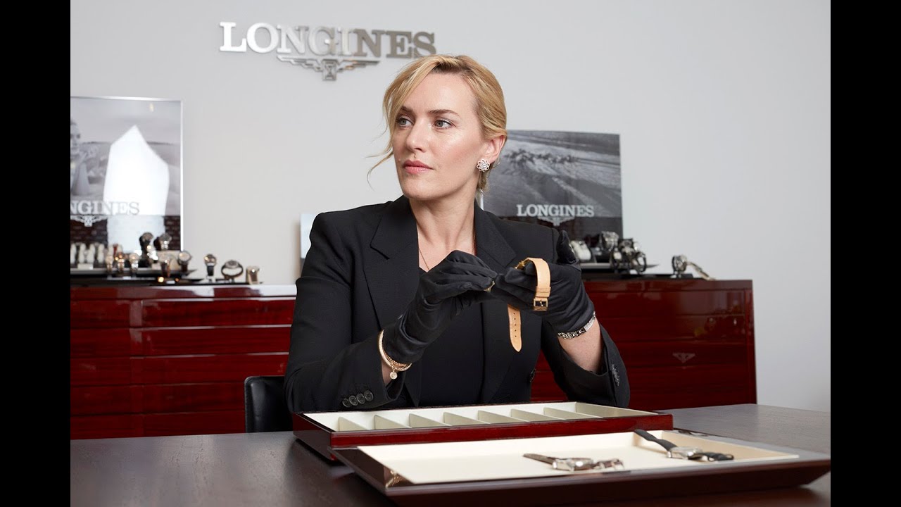 Longines welcomes Kate Winslet to Saint-Imier