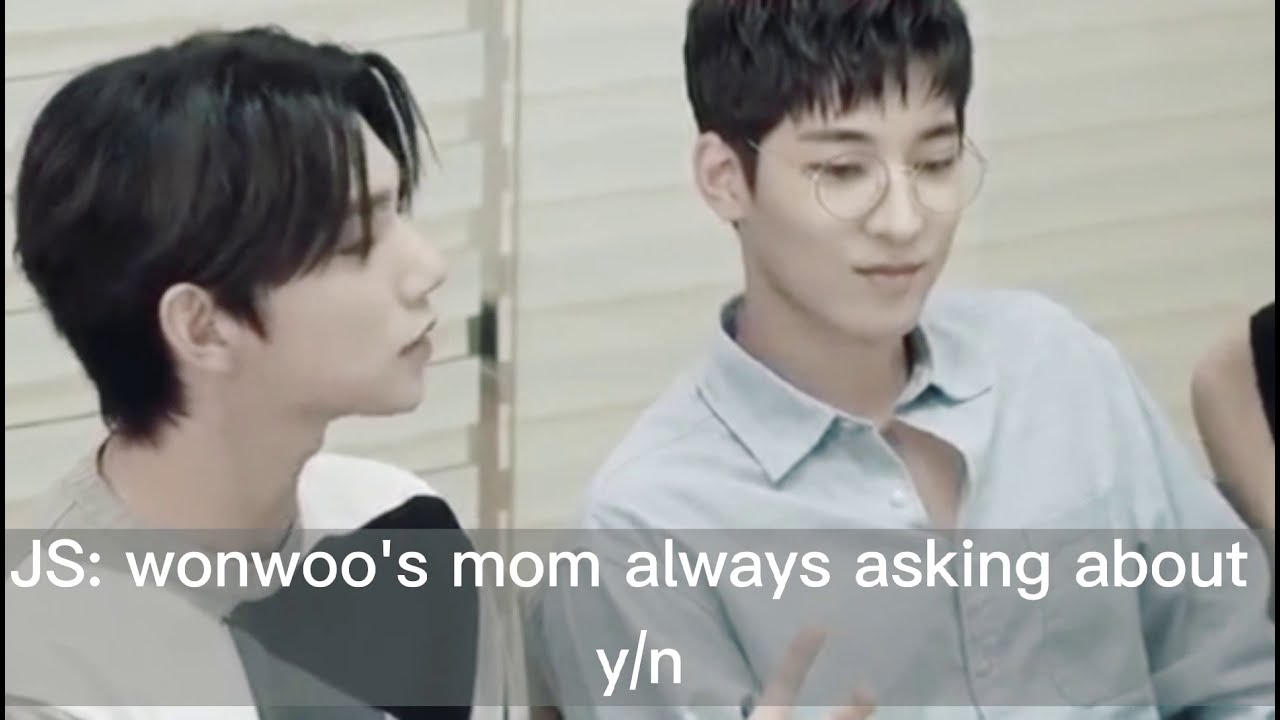Wonwoo with Y/N (imagine)