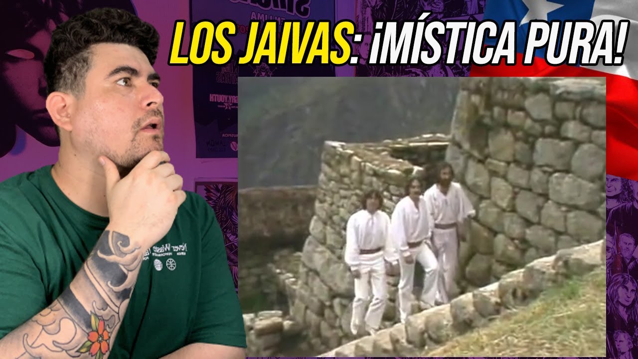 LOS JAIVAS - La Poderosa Muerte 🇨🇱 REACCIÓN de PERUANO 🇵🇪 Conectando cuerpo y alma en MACHU PICCHU