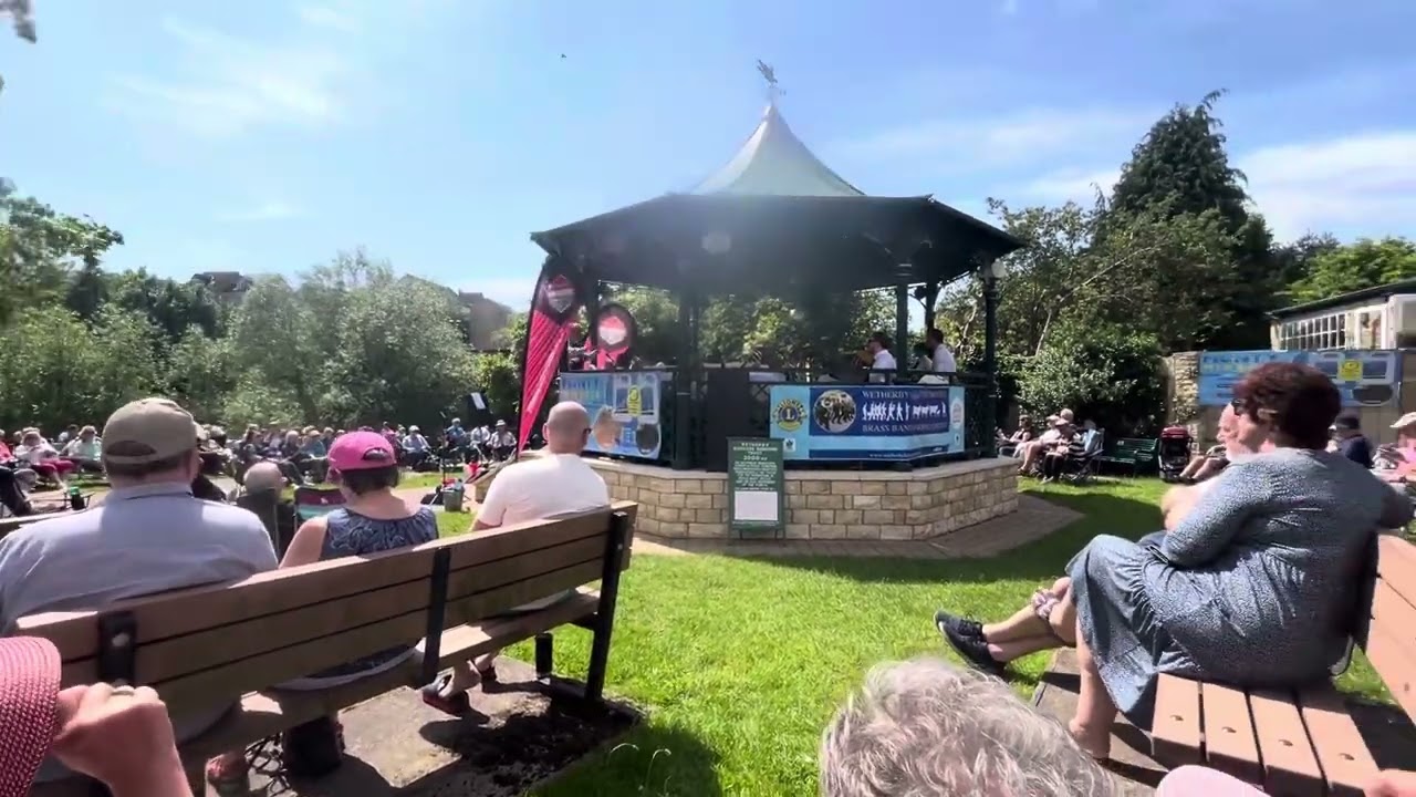 1 - Breezin Down Broadway Stannington Band - Wetherby Bandstand - 2nd June 2024