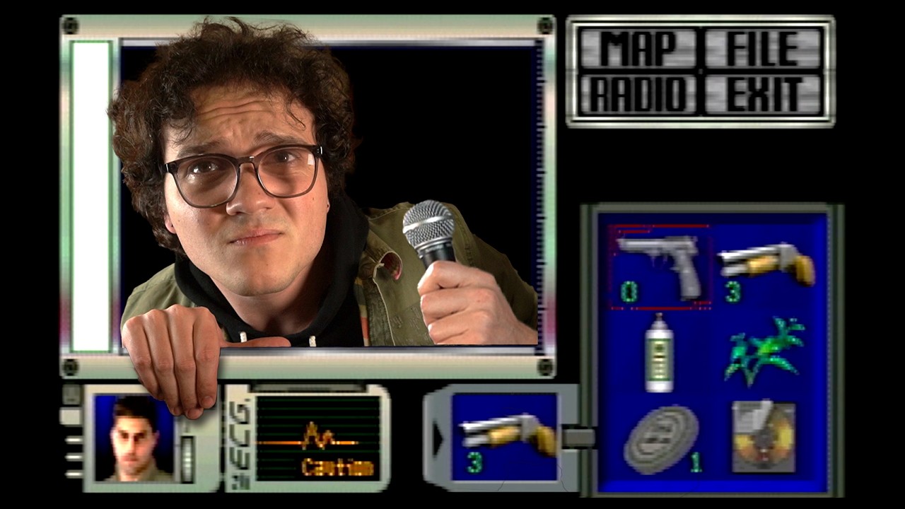 Resident Evil (1996) uses its limitations against you