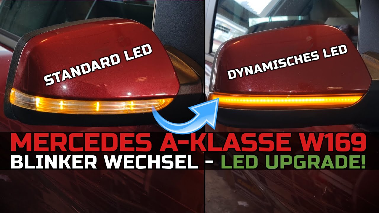 Mercedes A-Klasse W169 - Dynamische LED Blinker nachrüsten! So einfach geht's #car #tutorial #diy
