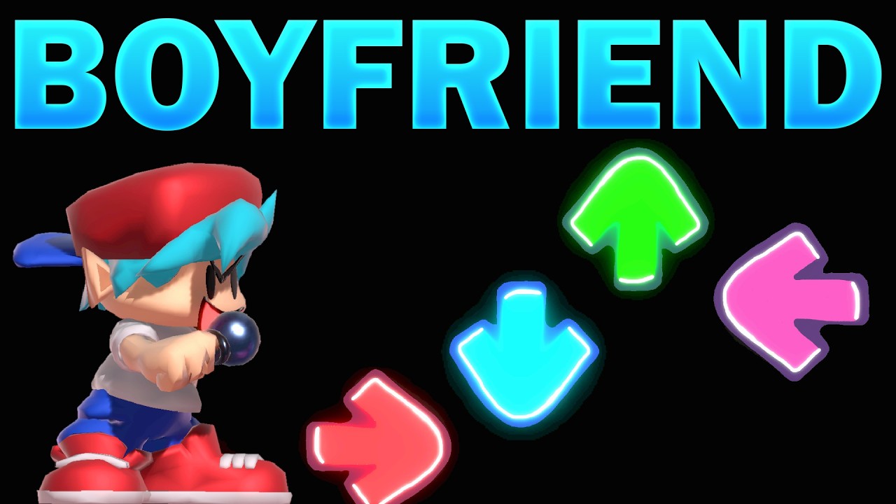 They put BOYFRIEND from Friday Night Funkin in Smash Ultimate