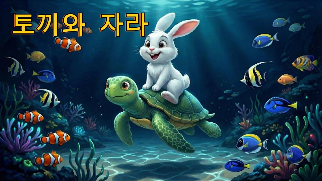 🐰 토끼와 자라 | 지혜와 충성의 선택 | 한국 전래동화 애니메이션