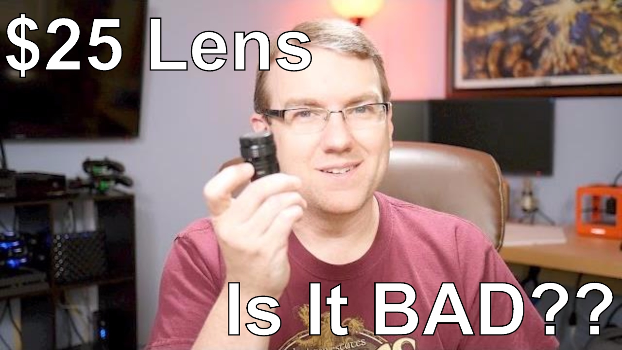 $25 Camera Lens, How BAD Is IT?? Fotasy 25mm f/1.4 CCTV Lens