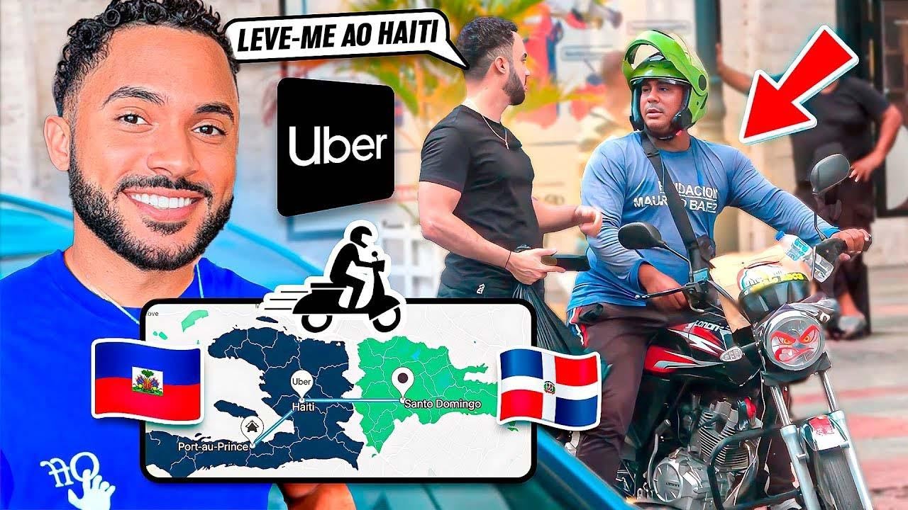 Pedi um UBER pro Haiti e olha no que deu! | Desafio ou Furada #11