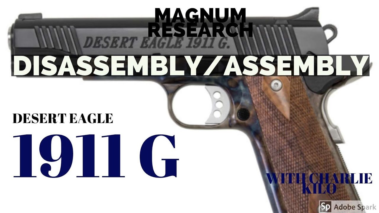 Magnum Research Desert Eagle 1911 Disassembly & Assembly