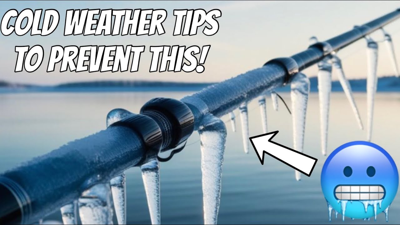 How to Keep Ice OFF Your Rod and Reels! | Cold Weather Fishing Tips