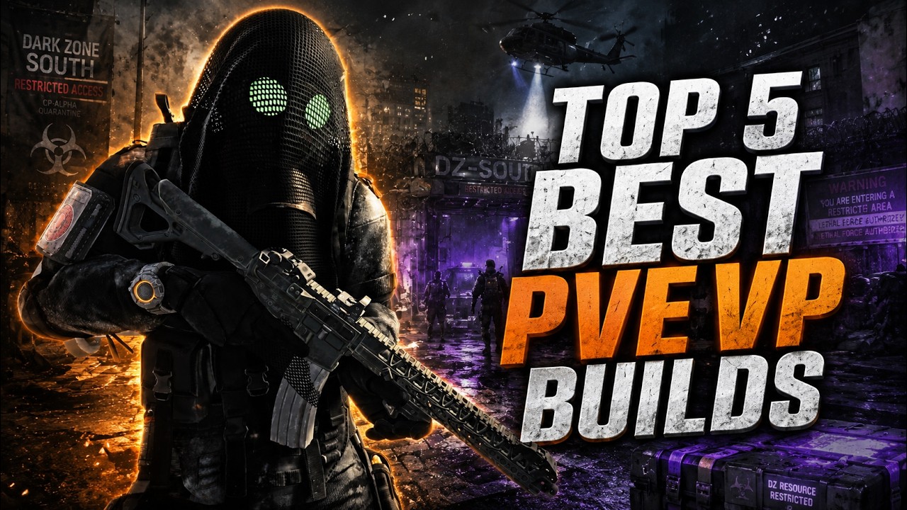 THE TOP 5 BEST PVE/PVP BUILDS IN DIVISION 2 RIGHT NOW - DOMINATE DARK ZONE AND CONFLICT