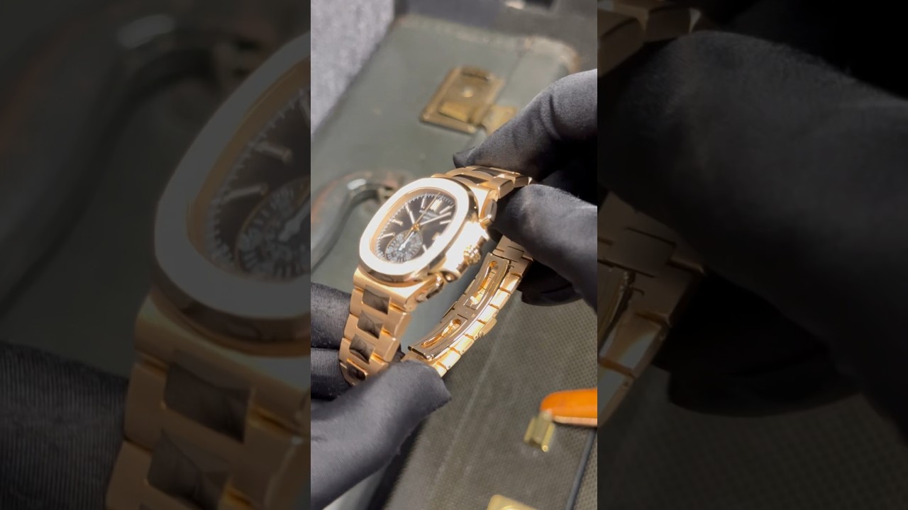 Patek Philippe Nautilus Chronograph Ref. 5980/1R-001 #shorts #watchdaily #patekphilippe