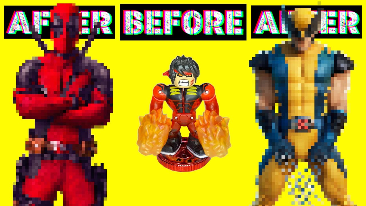 Deadpool Vs Wolverine Custom Akedo Warriors Build & Battle