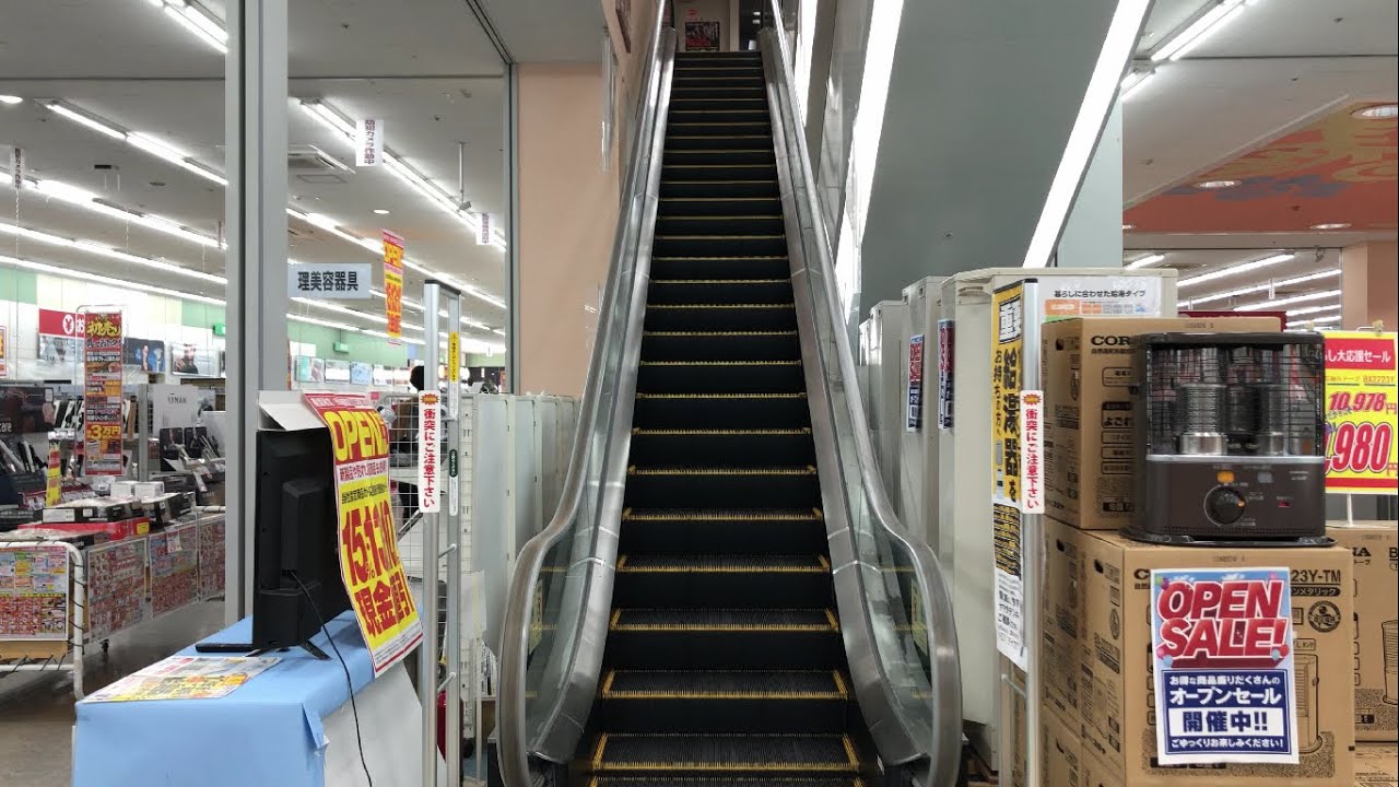 【岡山市 北区】岡山モール エスカレーター
