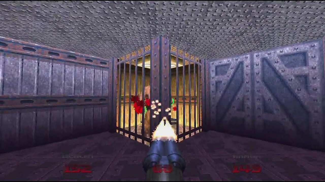 DOOM 64 (2020) Gameplay - Level 7: Research Lab