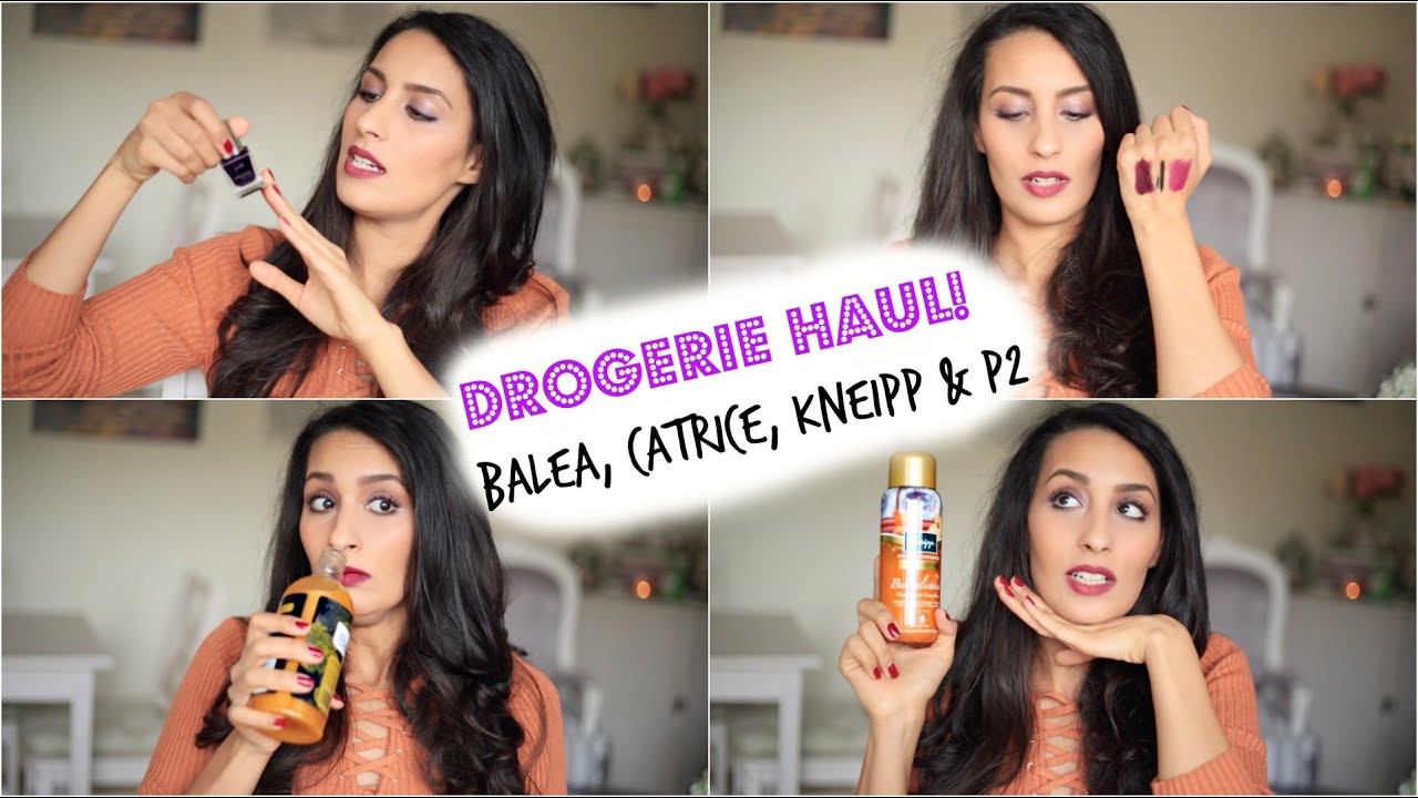 DROGERIE-HAUL: Balea, Catrice, p2 & Kneipp!