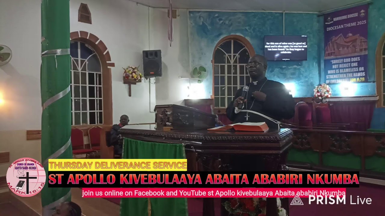 Live streaming of ST APOLLO KIVEBULAAYA C.O.U ABAITA ABABIRI PARISH