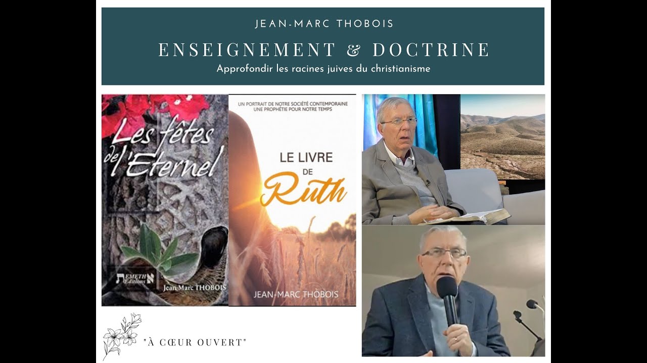 ➢ « 2.Le Saint-Esprit dans l'Ancien-Testament (suite) » - Par Jean-Marc Thobois